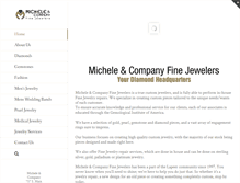 Tablet Screenshot of michele-co.com